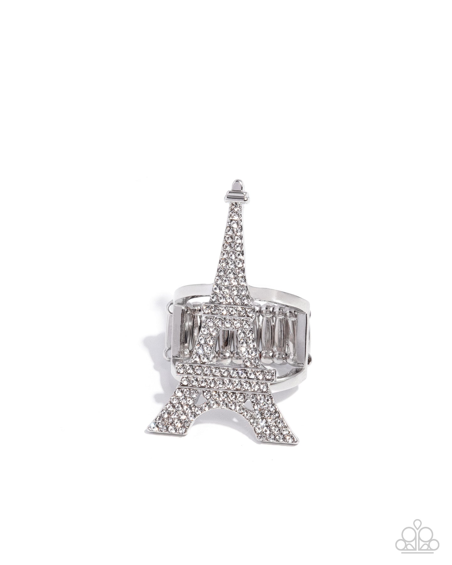 Eiffel Tower Ease - White ring BOX 19