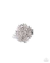 Load image into Gallery viewer, Snowflake Sensation - White ring C019
