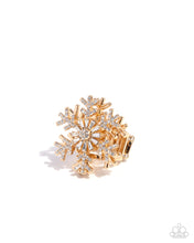 Load image into Gallery viewer, Snowflake Sensation - Gold ring 11/19 preorder
