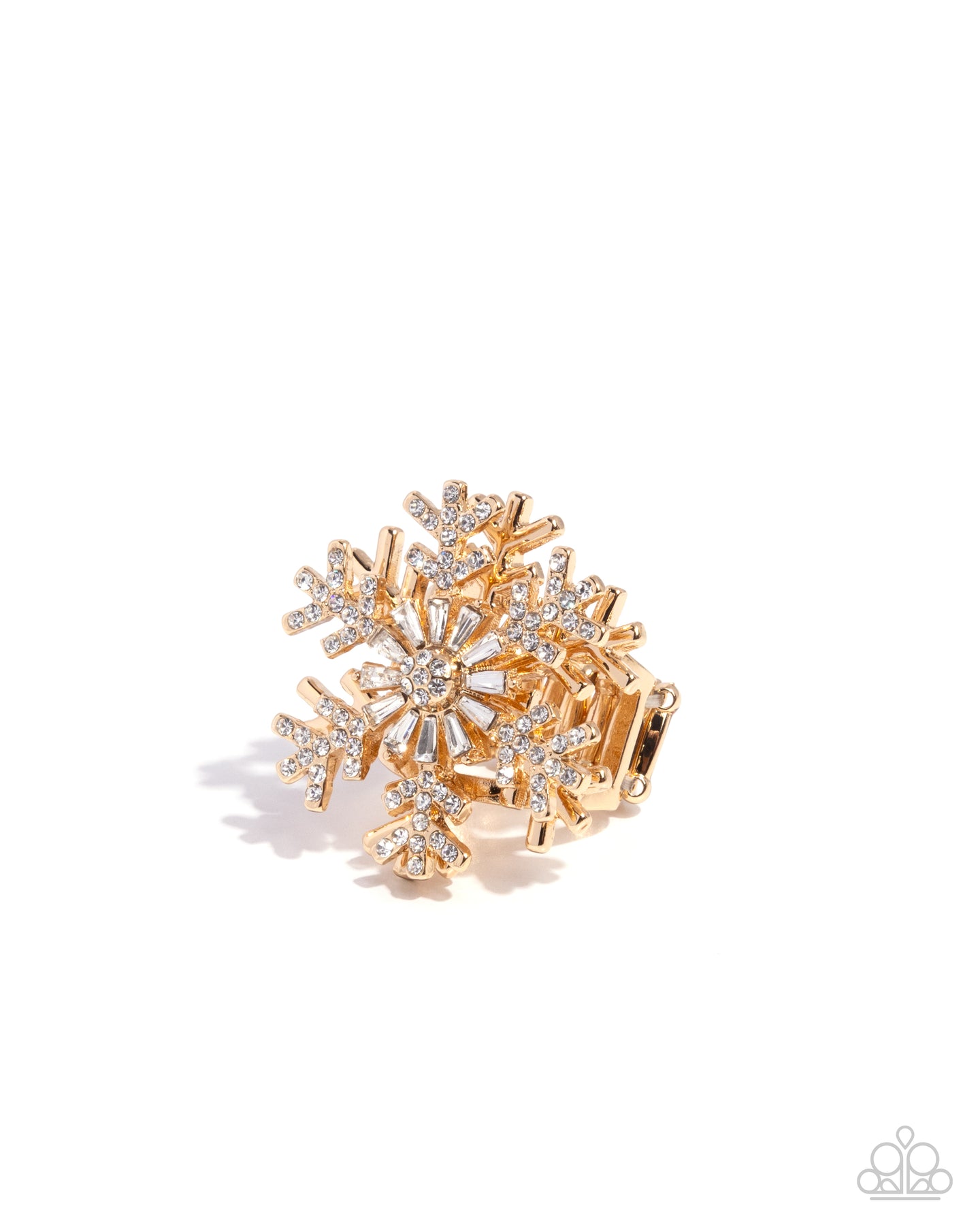 Snowflake Sensation - Gold ring 11/19 preorder