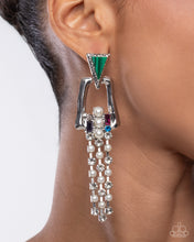 Load image into Gallery viewer, Ravishing Reputation - Green earring 2025 Convention Exclusive E084

