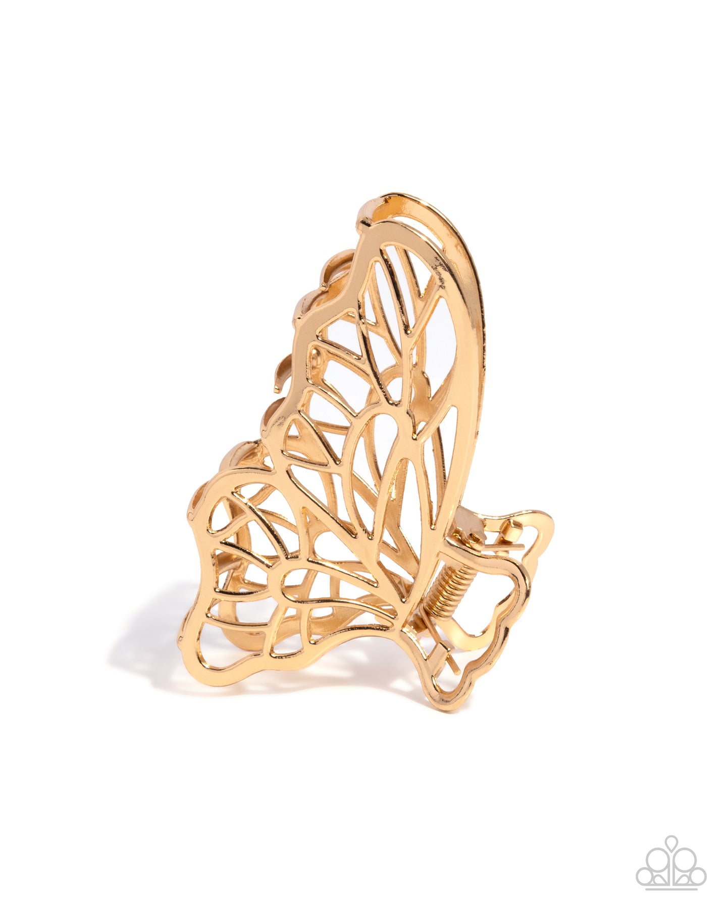 Gliding Grace - Gold claw hair clip BOX 15
