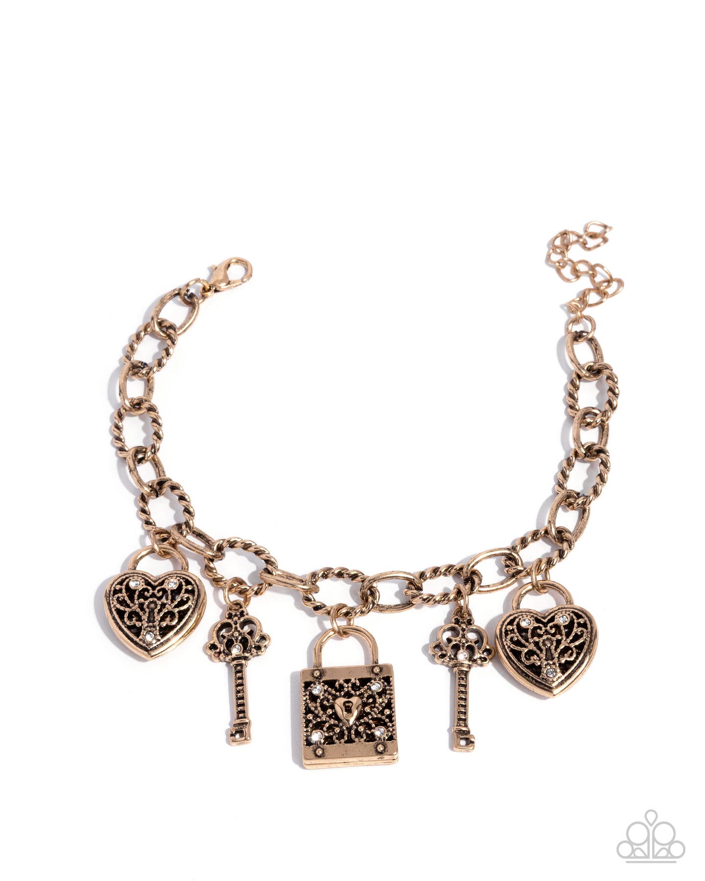 Flirty Filigree - Gold bracelet 1606
