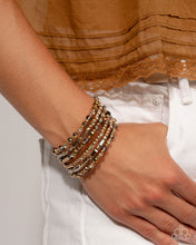 Load image into Gallery viewer, Timeless Tango - Gold coil bracelet SEPT 2025  LOP G031
