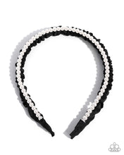 Load image into Gallery viewer, Preppy Palooza - Black headband F064
