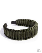 Load image into Gallery viewer, Woven Work - Green Headband BOX 19
