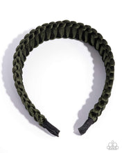 Load image into Gallery viewer, Woven Work - Green Headband BOX 19
