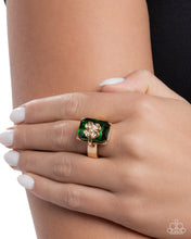 Load image into Gallery viewer, St. Patricks Shimmer - Gold ring B102

