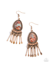 Load image into Gallery viewer, Swirled Sashay - Multi earring 2025 Convention Exclusive E084
