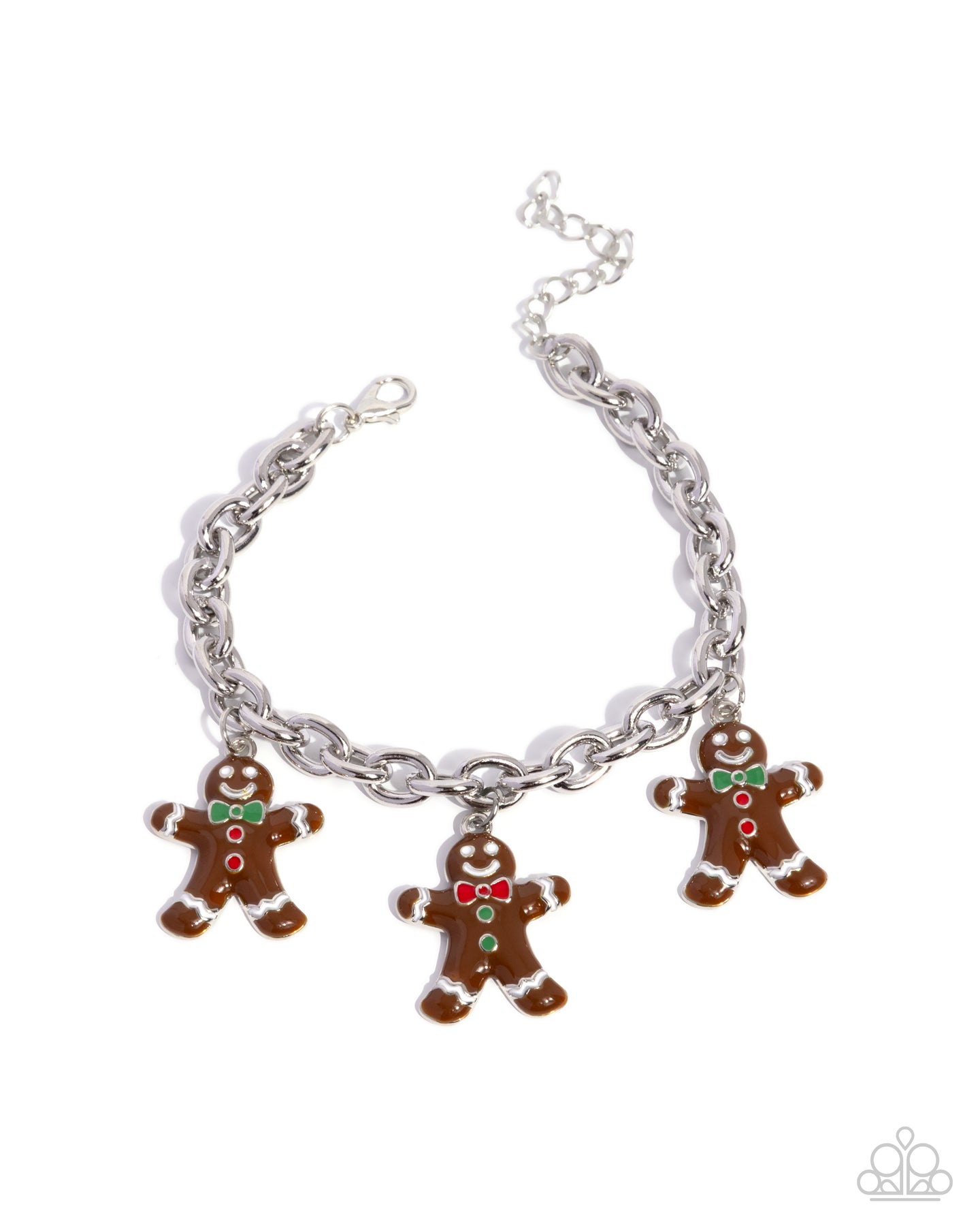 Gingerbread Glitz - Brown bracelet E044