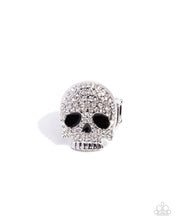 Load image into Gallery viewer, Skeleton Shimmer - White ring G023
