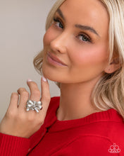 Load image into Gallery viewer, Gathered Glam - Silver ring D024
