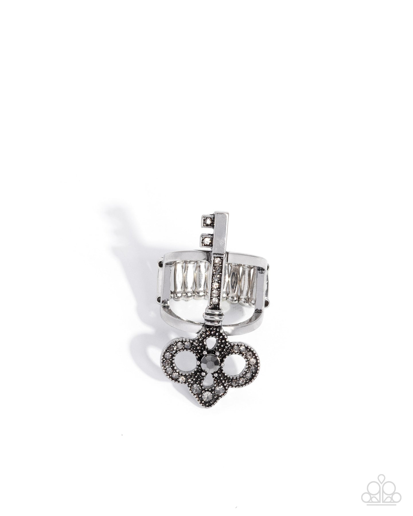 Knockout Key - Silver ring A013