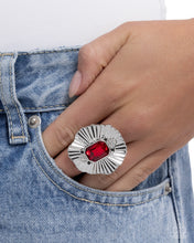 Load image into Gallery viewer, Sunburst Siren - Red ring G024
