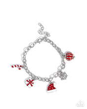 Load image into Gallery viewer, Holiday Haute - Red bracelet D010
