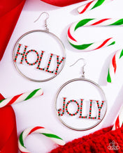 Load image into Gallery viewer, Holly Jolly - Multi earring 11/17 preorder
