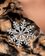 Load image into Gallery viewer, Snowflake Solstice - White Brooch NOV 2025 LOP D083
