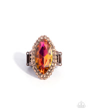 Load image into Gallery viewer, Marquise Medley - Copper ring C002

