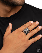 Load image into Gallery viewer, Audacious Alpha - Silver men&#39;s ring 11/26 preorder
