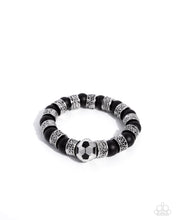 Load image into Gallery viewer, Soccer Champ - Black bracelet B129
