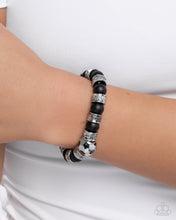 Load image into Gallery viewer, Soccer Champ - Black bracelet B129
