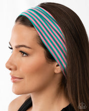 Load image into Gallery viewer, Striped Splendor - Multi headband E084
