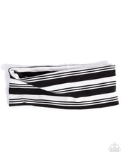 Load image into Gallery viewer, Striped Symphony - Black headband BOX 19

