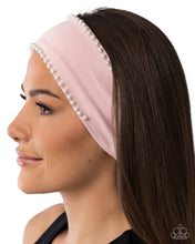 Load image into Gallery viewer, Pearl Prelude - Pink Headband E084
