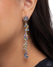 Load image into Gallery viewer, Ring In The Shimmer - Multi earring 525

