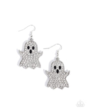 Load image into Gallery viewer, Ghost Town - White earring SEPT 2025 LOP A041
