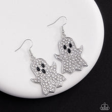 Load image into Gallery viewer, Ghost Town - White earring SEPT 2025 LOP A041
