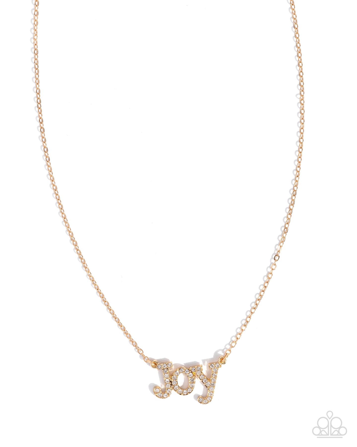 How Great Our Joy - Gold necklace E029