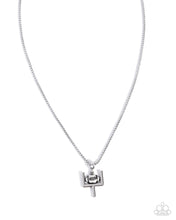 Load image into Gallery viewer, End Zone Edge - Silver necklace 2000

