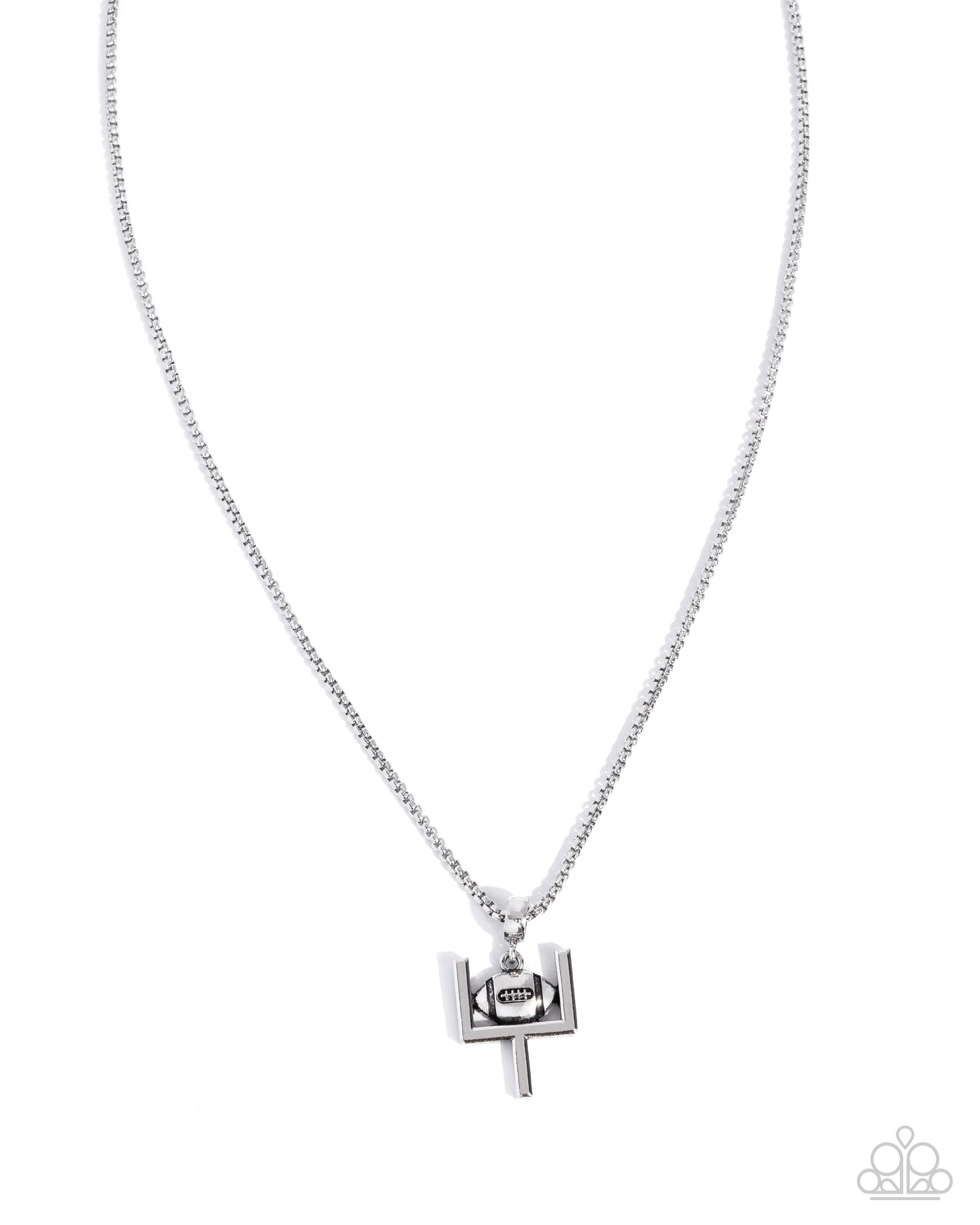 End Zone Edge - Silver necklace 2000