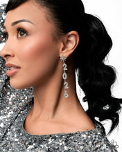 Load image into Gallery viewer, Ring In The Shimmer - White earring NOV 2025 LOP E073
