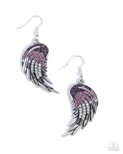 Load image into Gallery viewer, Angelic Appeal - Purple earring D081
