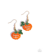 Load image into Gallery viewer, Autumn Affair - Orange earring 1621
