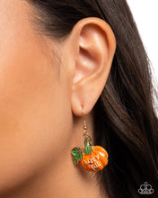 Load image into Gallery viewer, Autumn Affair - Orange earring 1621
