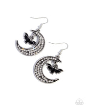 Load image into Gallery viewer, Handcrafted Halloween - Black earring 8/27 preorder
