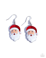 Load image into Gallery viewer, Santa Baby - Red earring 11/18 preorder
