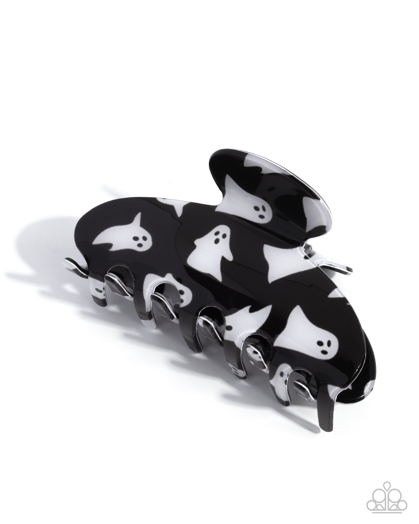 Ghostly Greeting - Black claw Hair clip BOX 20