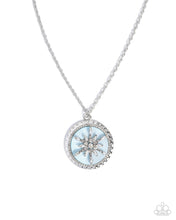 Load image into Gallery viewer, Snowflake Story - Blue necklace 11/24 preorder
