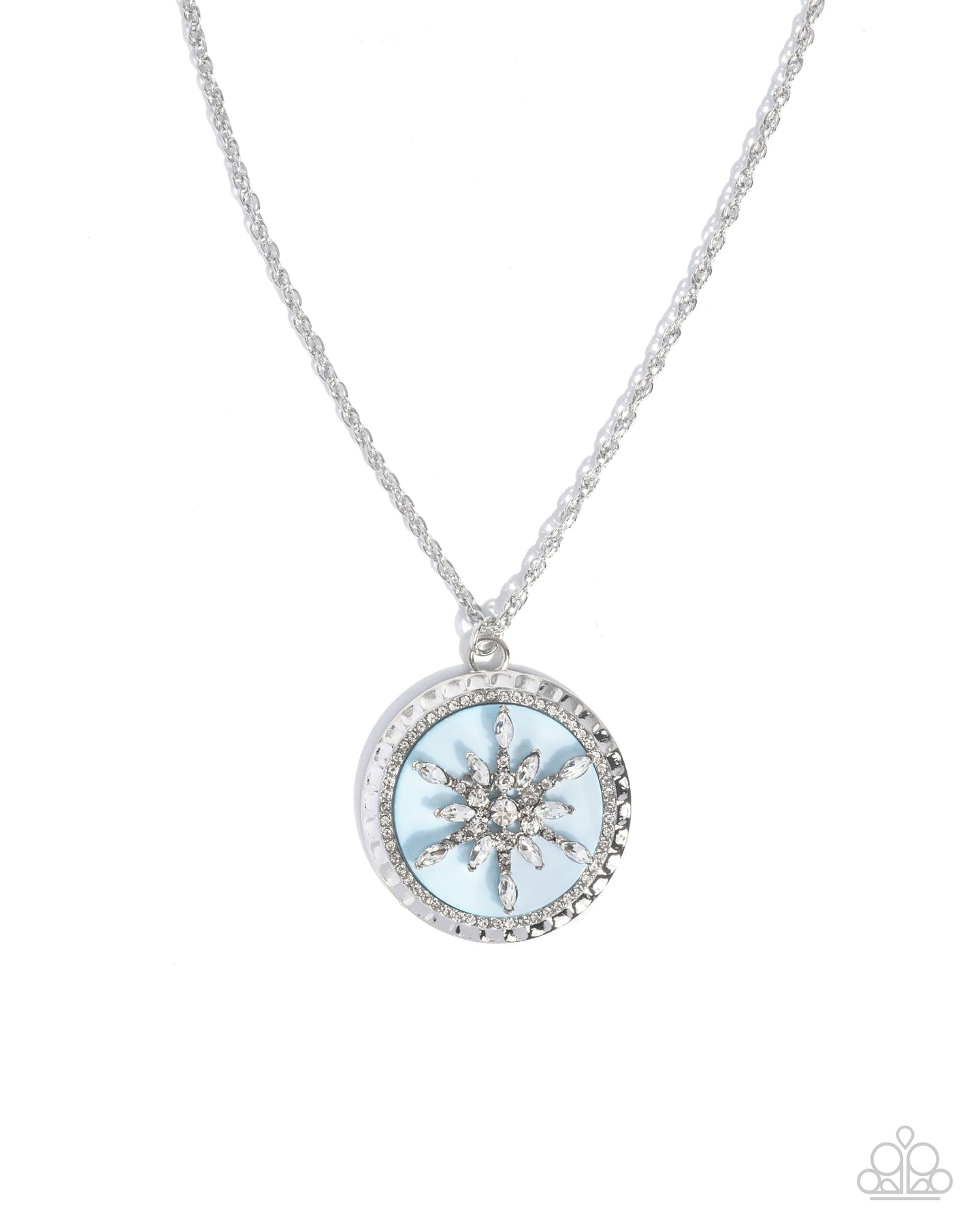 Snowflake Story - Blue necklace 11/24 preorder