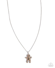 Load image into Gallery viewer, Gingerbread Glam - Brown necklace
