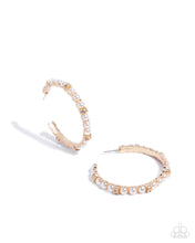 Load image into Gallery viewer, Classical Ballet - Gold hoop earring Box 11
