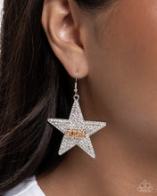 Load image into Gallery viewer, Celebratory Character - White earring 2025 Pink Friday 1522
