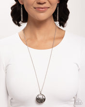 Load image into Gallery viewer, Sharp Skyscrapers - Silver necklace B101

