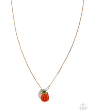 Load image into Gallery viewer, Picturesque Pumpkin - Orange necklace A031
