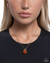 Load image into Gallery viewer, Picturesque Pumpkin - Orange necklace A031
