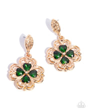 Load image into Gallery viewer, Casual Clover - Green earring A046
